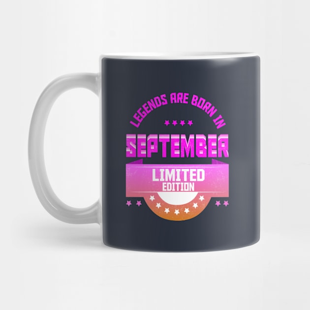 Legends are Born In September by Suryaraj